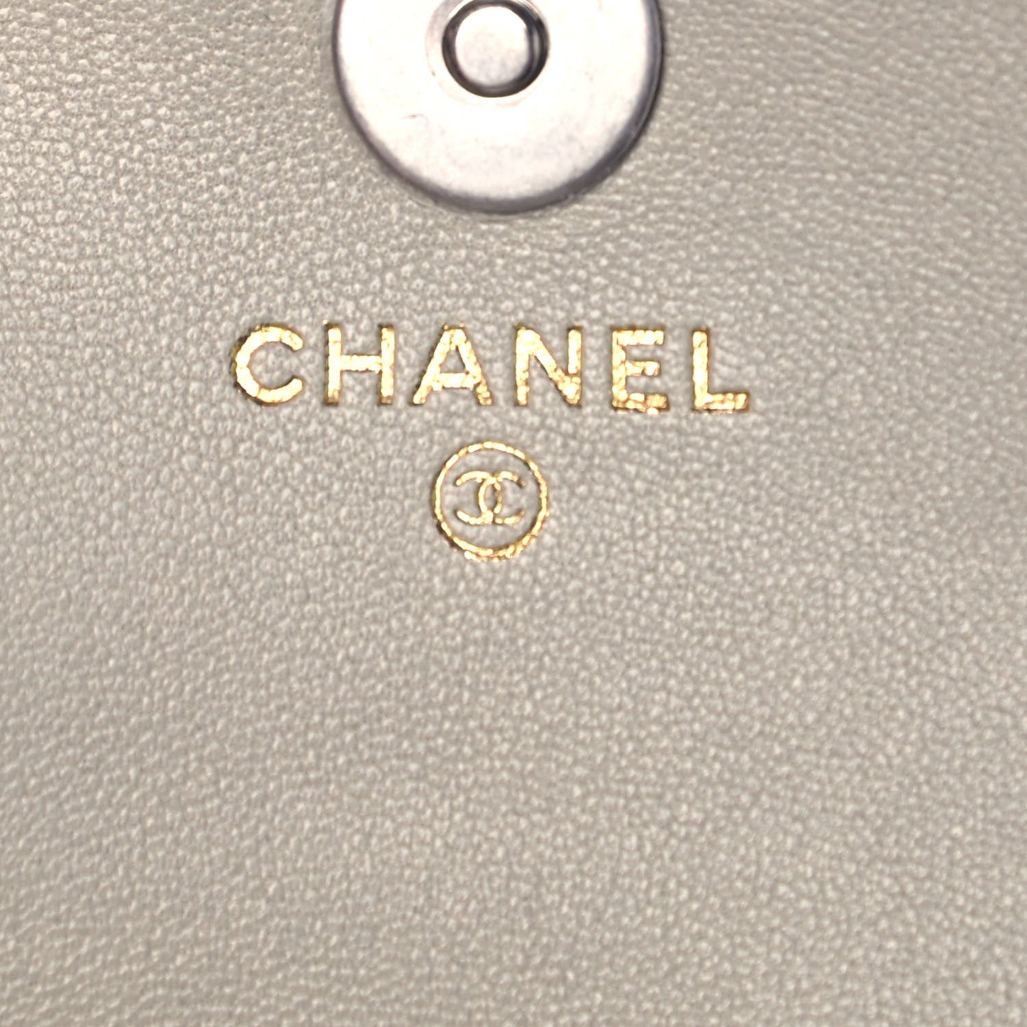 Chanel Lambskin Quilted Chanel 19 Flap Belt Bag Grey 5 of 9