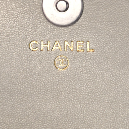 Chanel Lambskin Quilted Chanel 19 Flap Belt Bag Grey 5 of 9