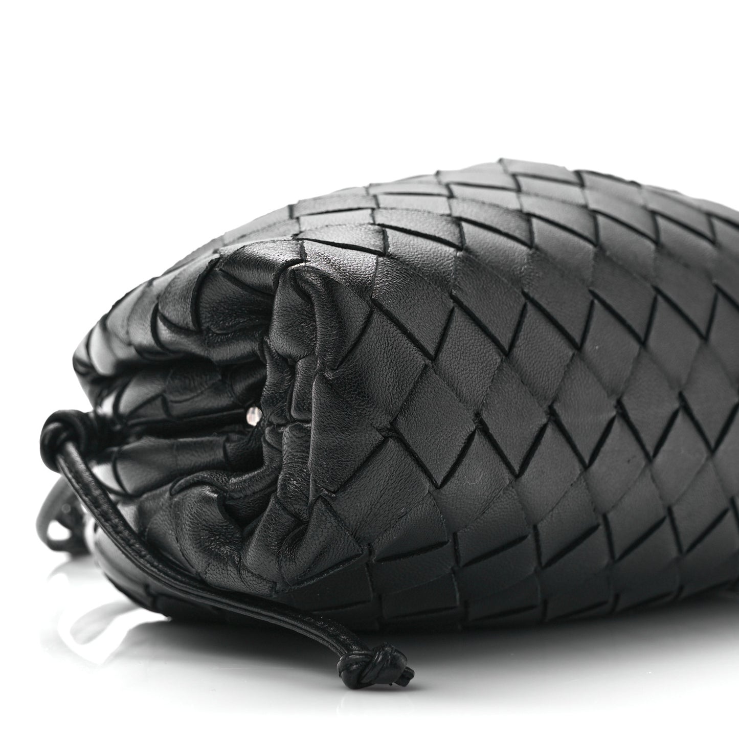 Nappa Intrecciato The Mini Pouch Black