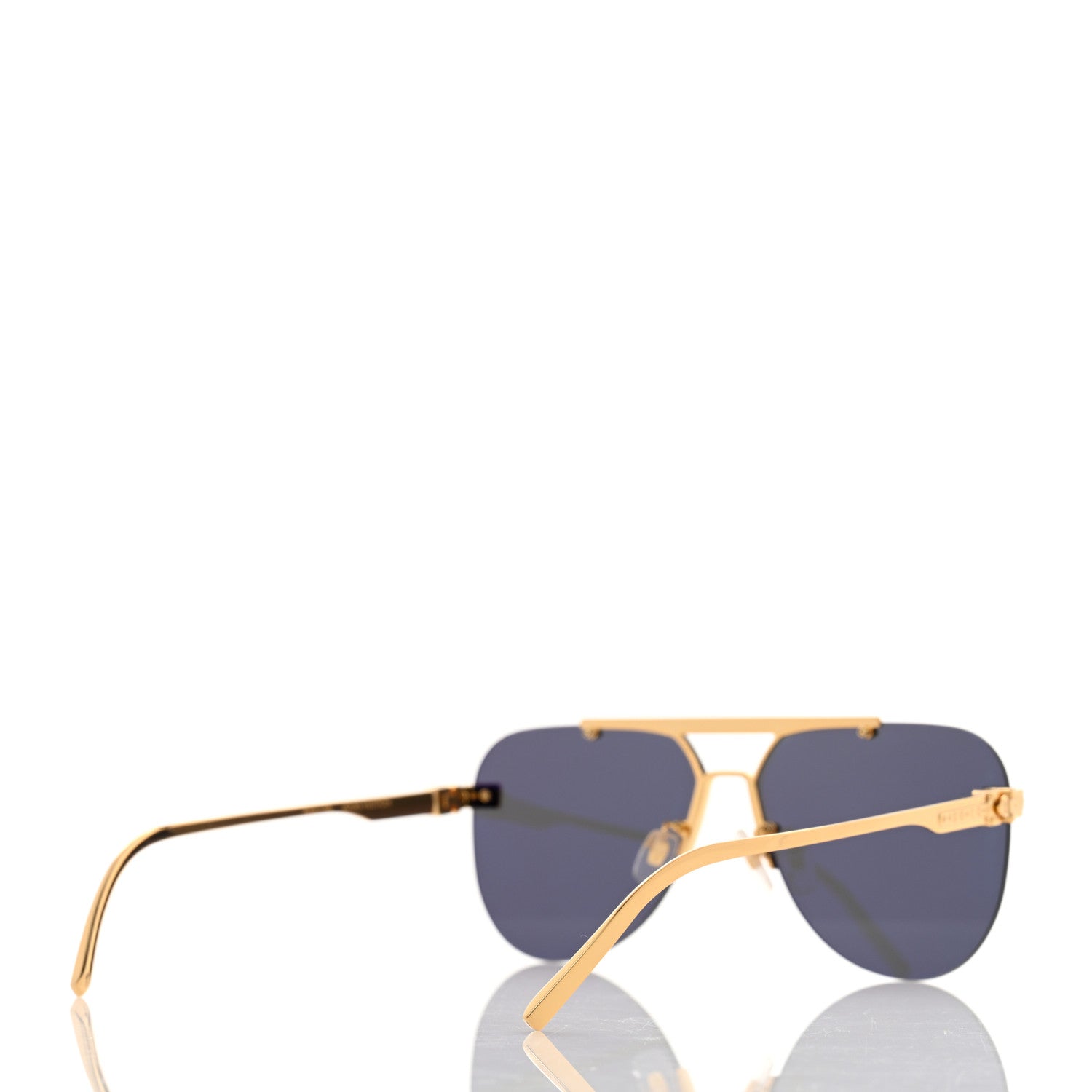Louis Vuitton Metal LV Ash Sunglasses Z1261E Gold 1241814