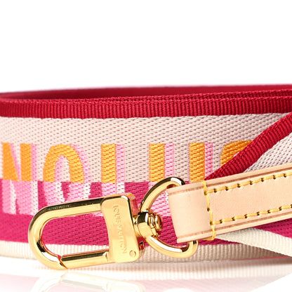Louis Vuitton Jacquard Speedy Bandouliere 20 Shoulder Strap Fuchsia 3 of 5