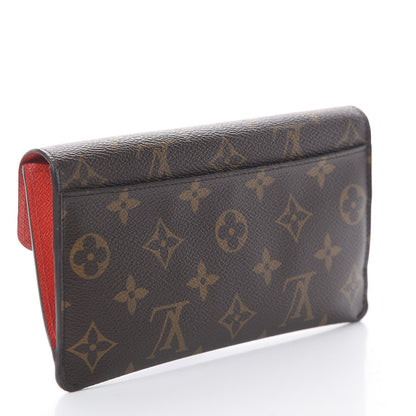 Louis Vuitton Monogram Jeanne Wallet Coquelicot 3 of 6