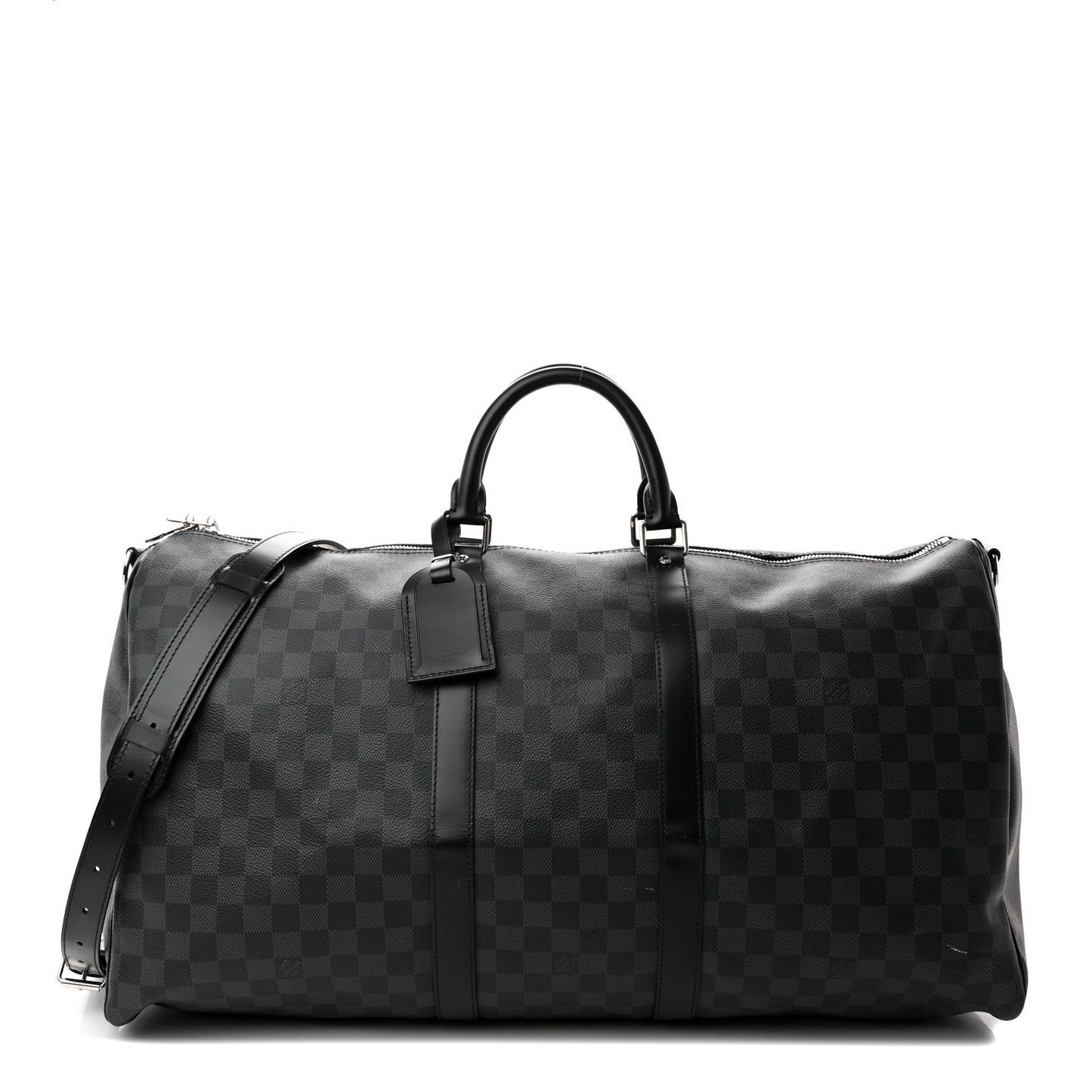 Damier Graphite Keepall Bandouliere 55