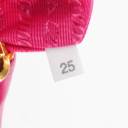 Prada Tessuto Nylon Floral Print Bow Clutch 7 of 9