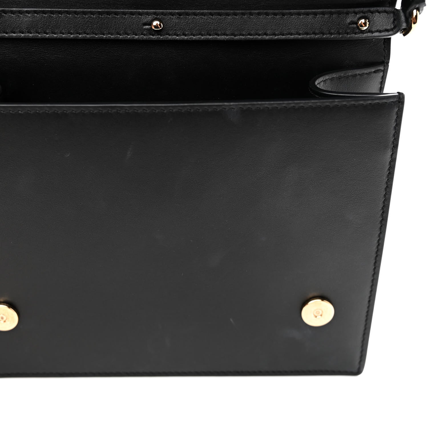 Dolce & Gabbana Calfskin DG Logo Flap Crossbody Bag Black 11 of 11