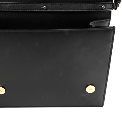 Dolce & Gabbana Calfskin DG Logo Flap Crossbody Bag Black 11 of 11