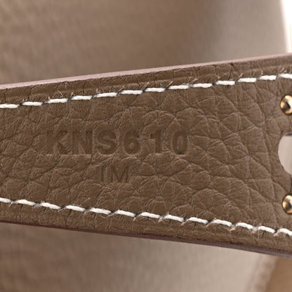 Hermes Taurillon Clemence Lindy 26 Etoupe 7 of 11