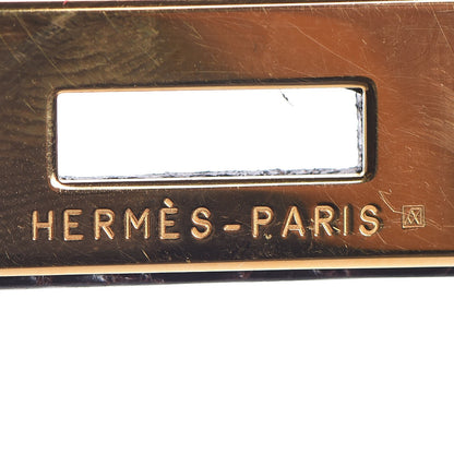 Hermes Shiny Porosus Crocodile Kelly Sellier 35 Havane 23 of 37