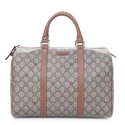 Gucci GG Supreme Stars Medium Joy Boston Pink 1 of 16