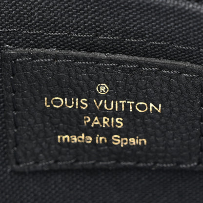 Louis Vuitton Monogram Pallas Clutch Black 5 of 9