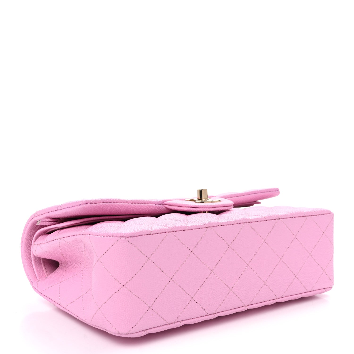 Chanel Caviar Quilted Small Double Flap Pink 4 of 10