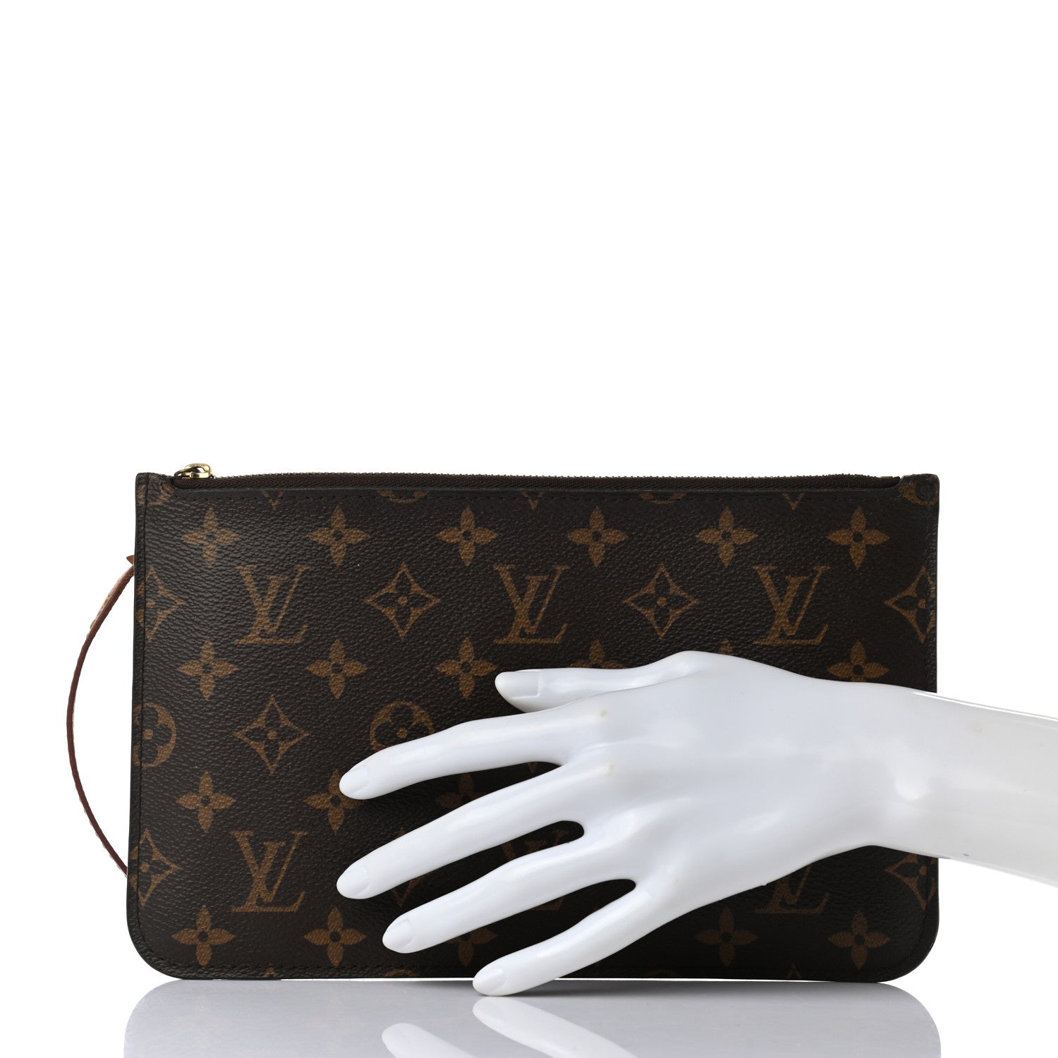 Louis Vuitton Monogram Neverfull MM GM Pochette 2 of 8