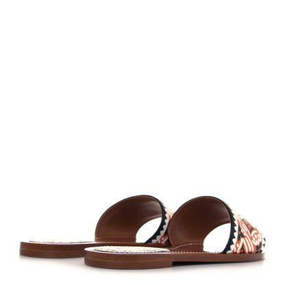 Louis Vuitton Monogram Crafty Lock It Flat Mule 36 Caramel 4 of 7