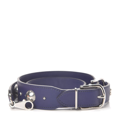Hermes Swift Studded Carnaby Losange Shoulder Strap Bleu Encre 1 of 5