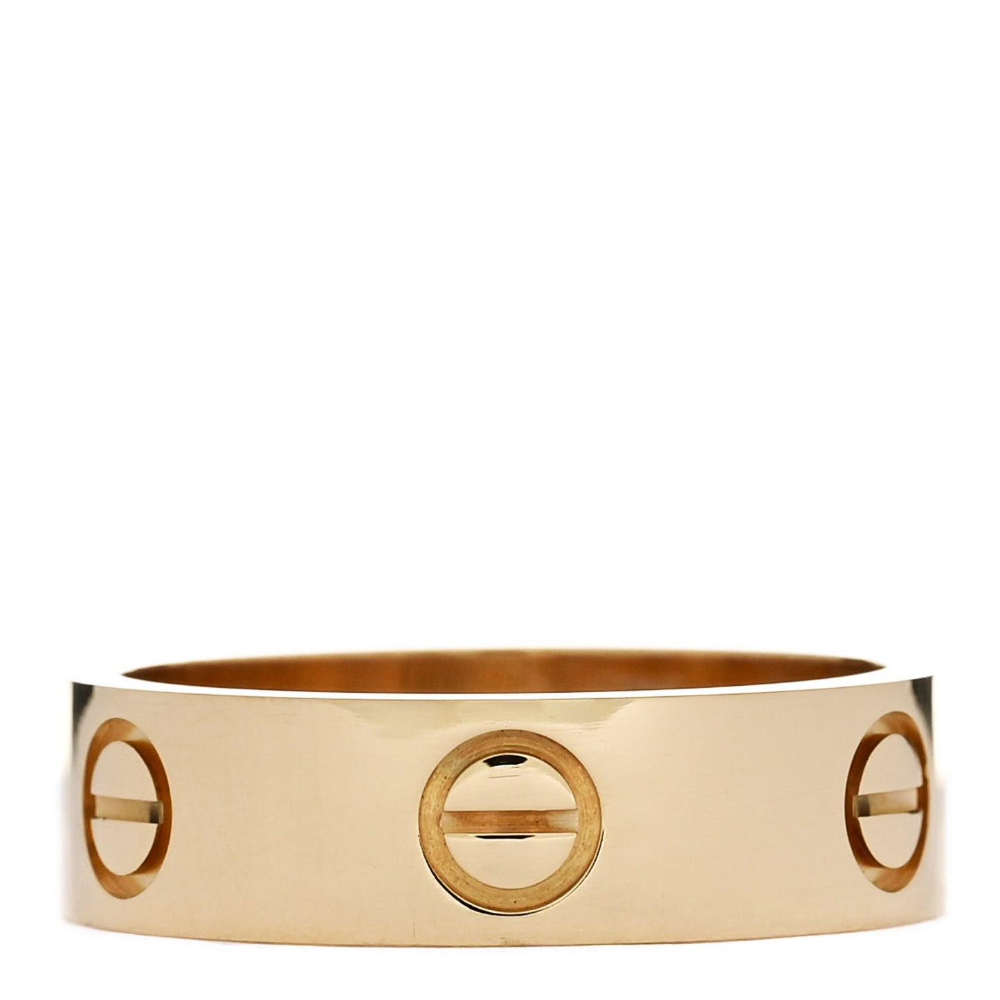 18K Yellow Gold 5.5mm LOVE Ring 54 6.75