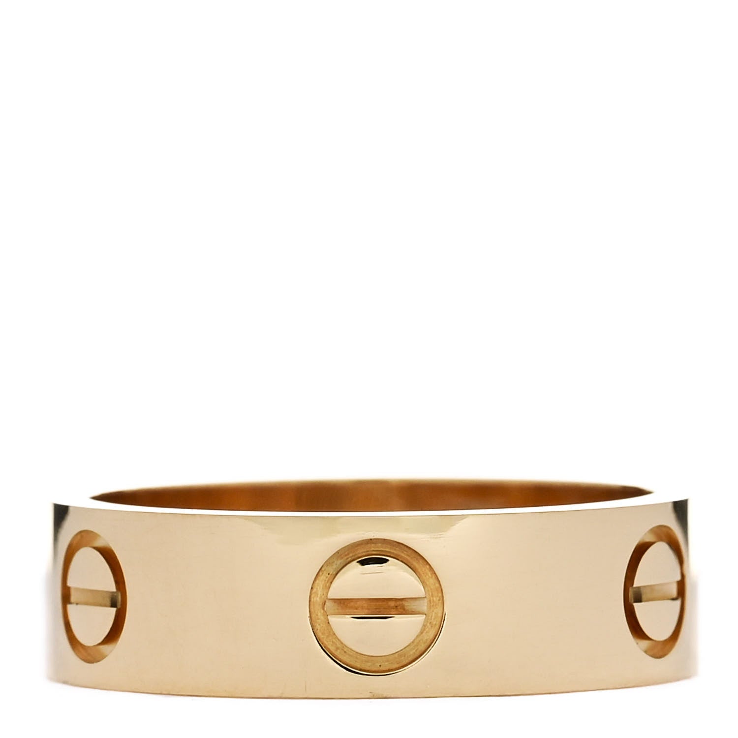 Cartier 18K Yellow Gold 5.5mm LOVE Ring 54 6.75 3 of 5