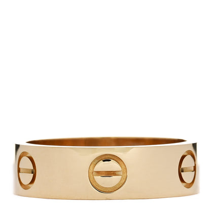 Cartier 18K Yellow Gold 5.5mm LOVE Ring 54 6.75 3 of 5