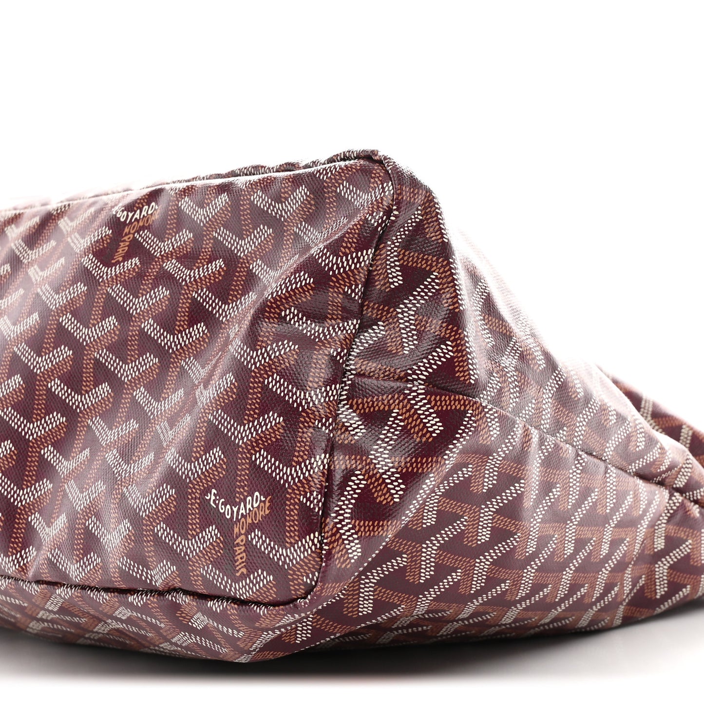 Goyardine Boheme Hobo Burgundy