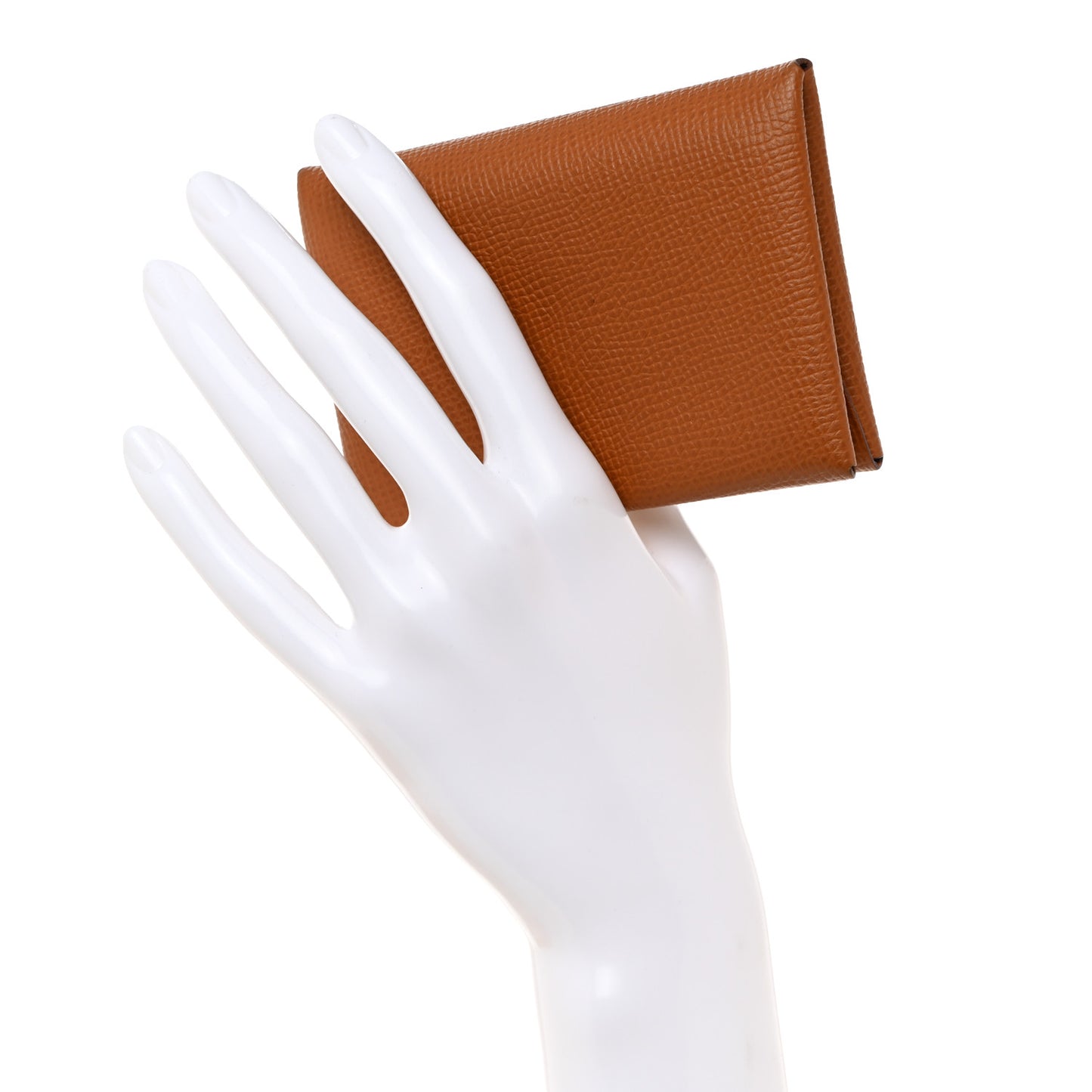 Epsom Calvi Duo Card Case Gold