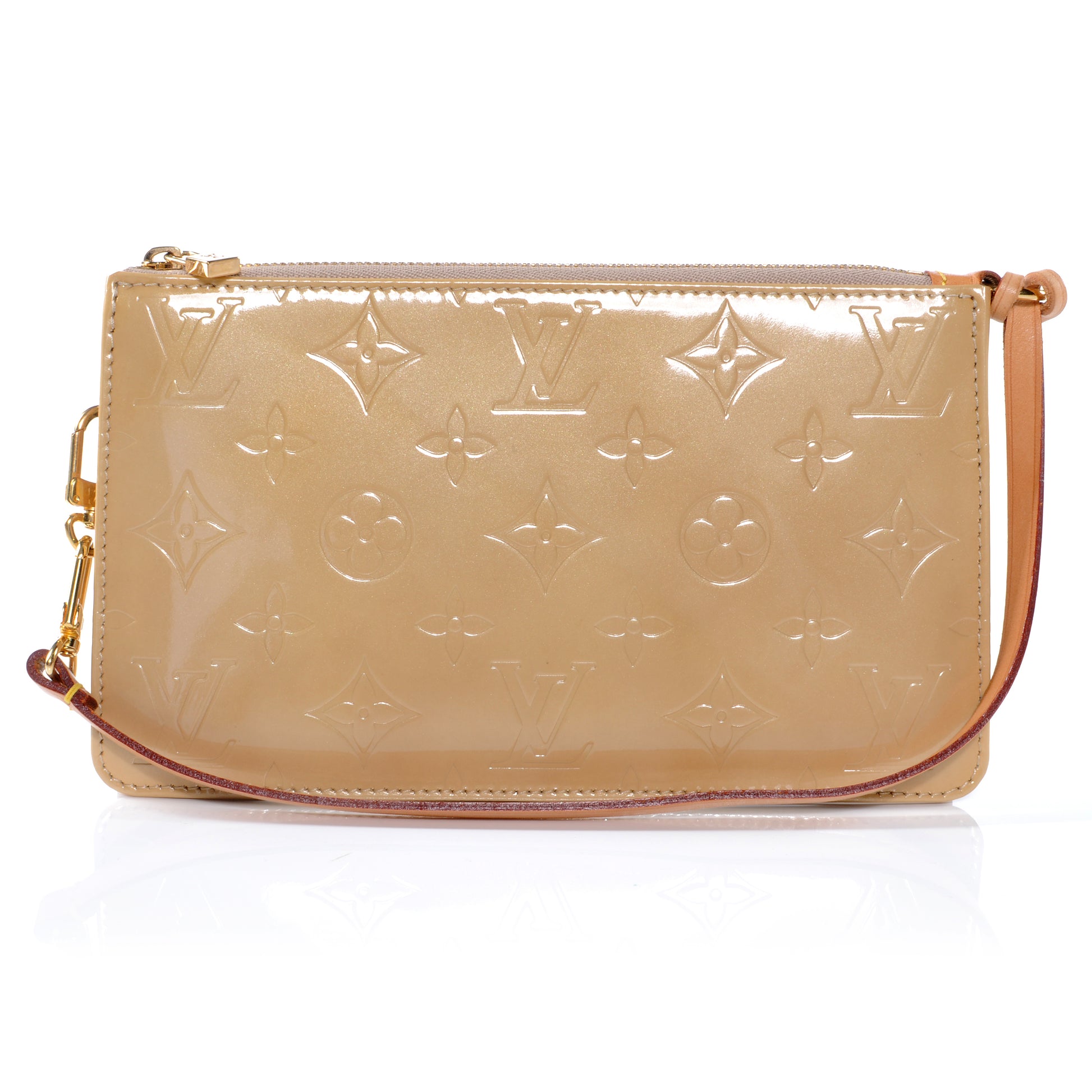 Louis Vuitton Vernis Lexington Pochette Beige 1 of 7