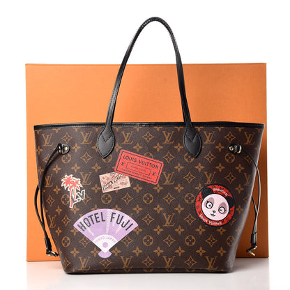 Louis Vuitton Monogram My LV World Tour Neverfull MM 10 of 10