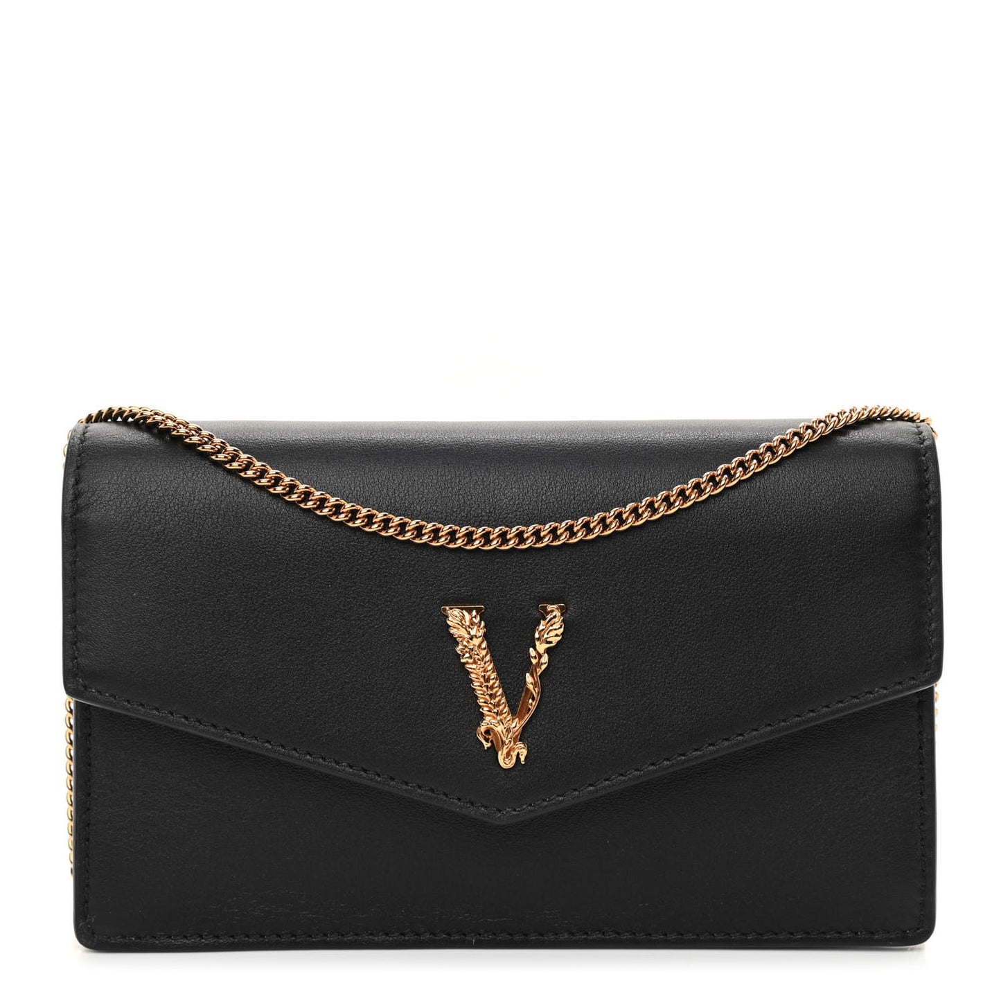 Vitello Virtus Wallet on Chain Black