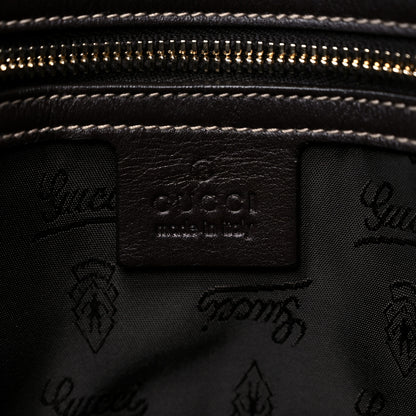 Gucci Crystal Monogram Medium Hysteria Tote Brown 6 of 10