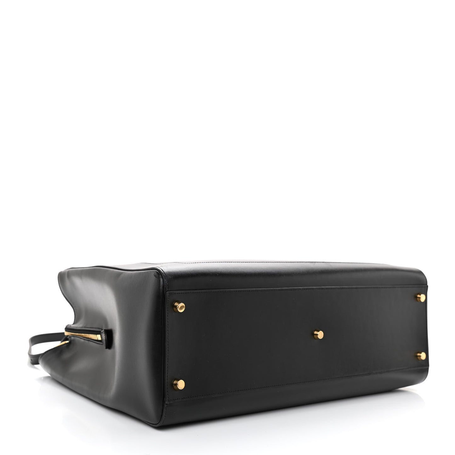 Boarded Plutone Calfskin Large Jackie 1961 Tote Black