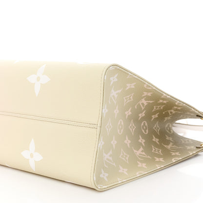 Louis Vuitton LOUIS VUITTON Monogram Giant Spring In The City Onthego MM Sunset Kaki 9 of 9