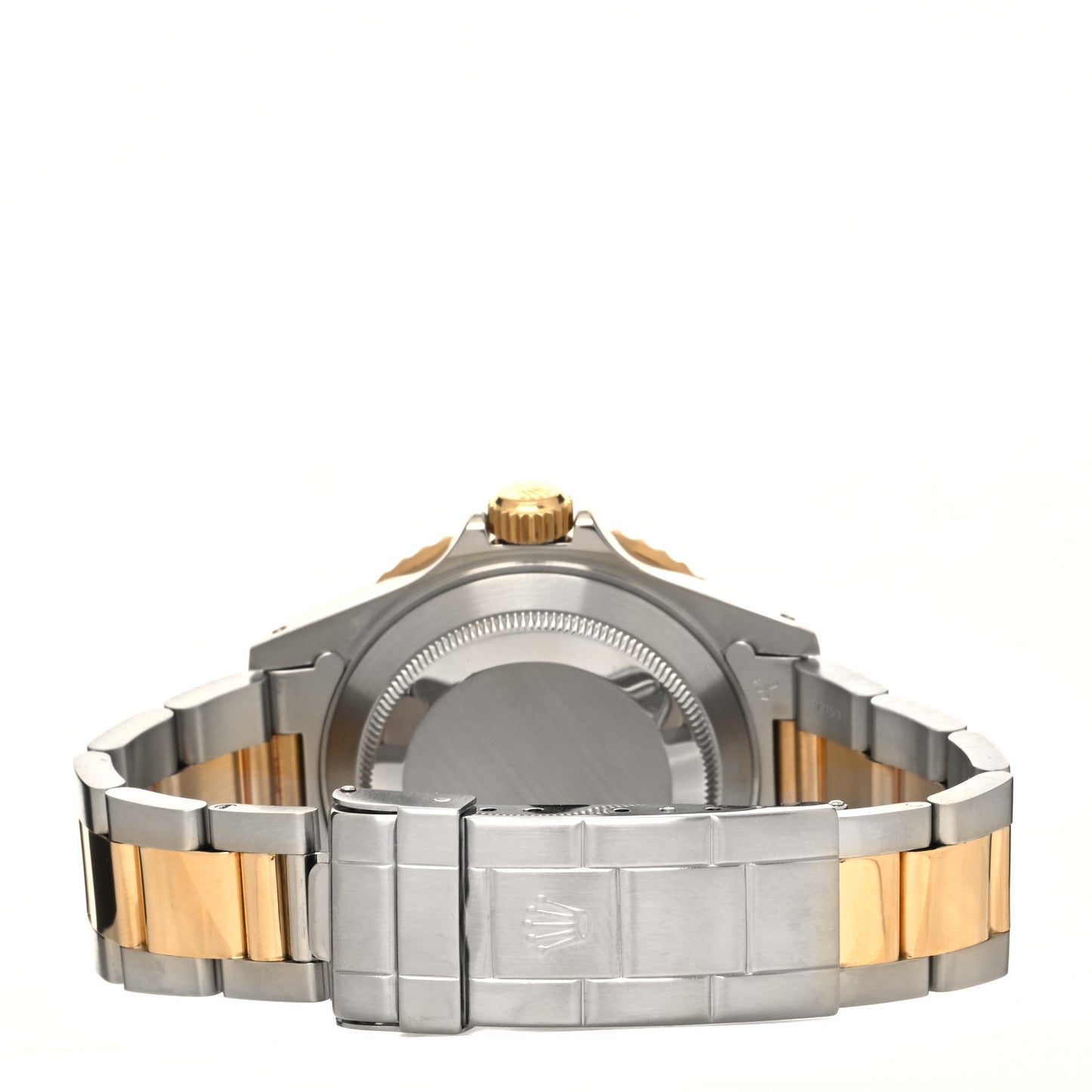 Stainless Steel 18K Yellow Gold 40mm Submariner Oyster Perpetual Date Watch Black 16613LN