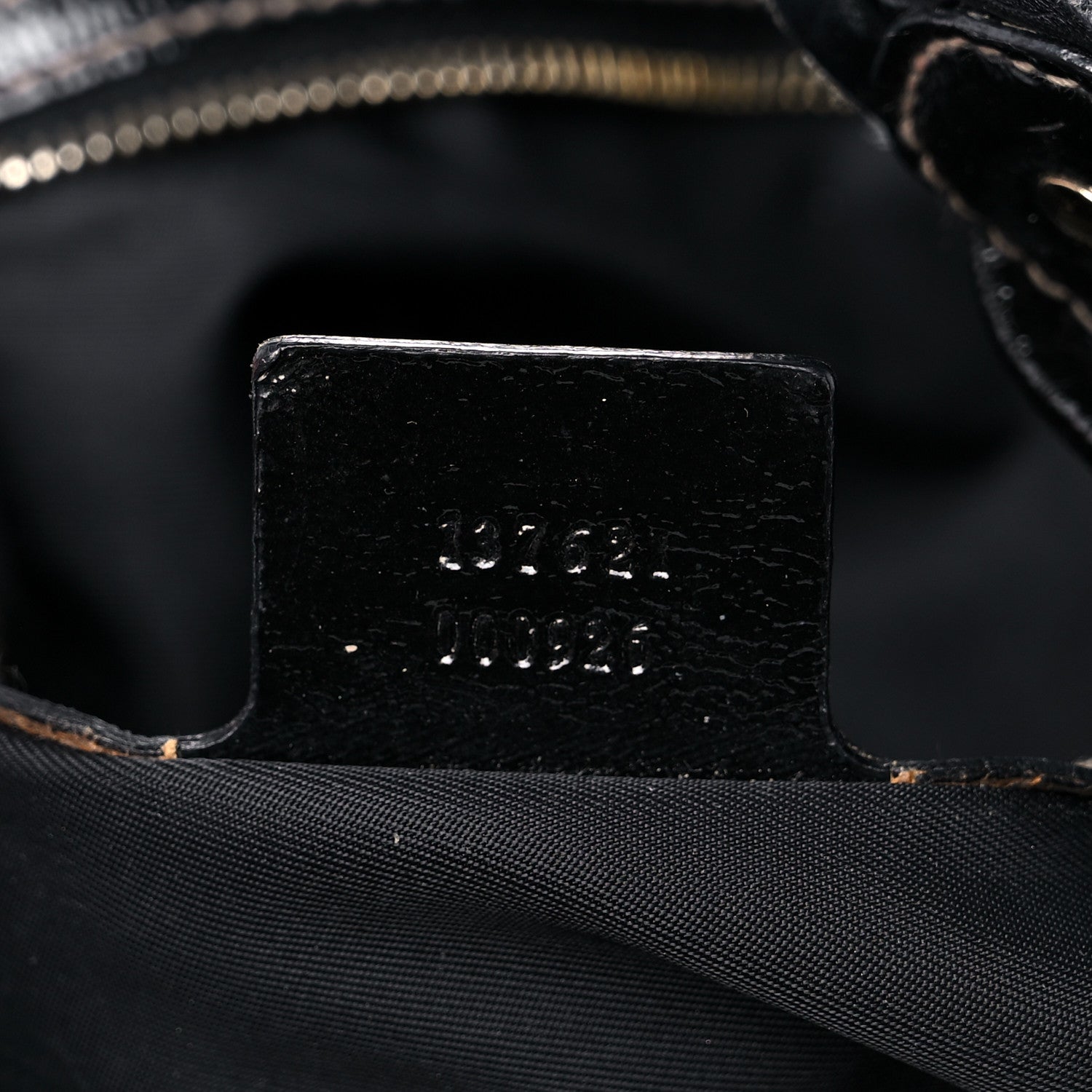 Gucci Patent Medium Pelham Shoulder Bag Black 7 of 21