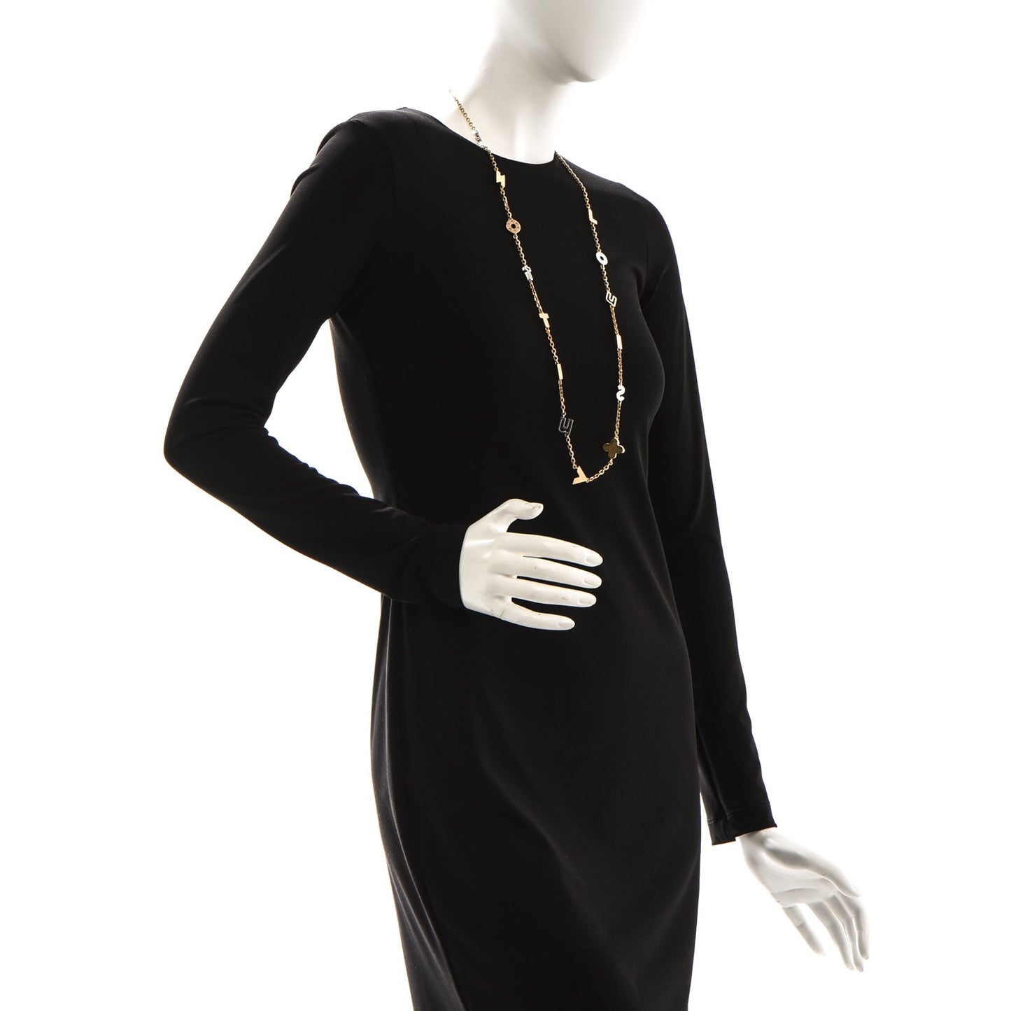Love Letters Timeless Long Necklace Gold
