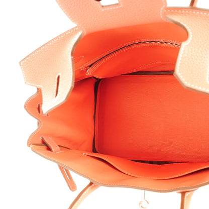Hermes Clemence Birkin 30 Crevette 9 of 26