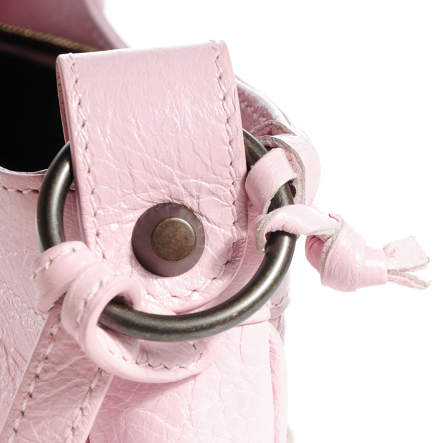 Balenciaga Agneau Classic Hardware Hip Rose Poudre 10 of 10