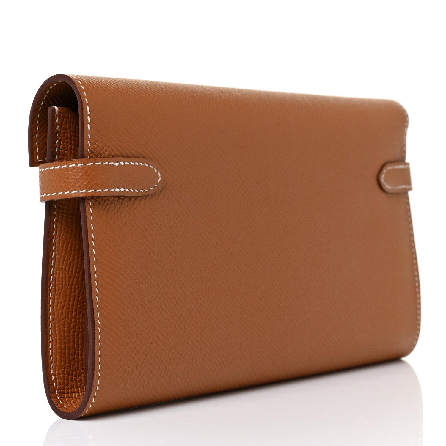 Hermes Epsom Kelly Longue Wallet Gold 3 of 8
