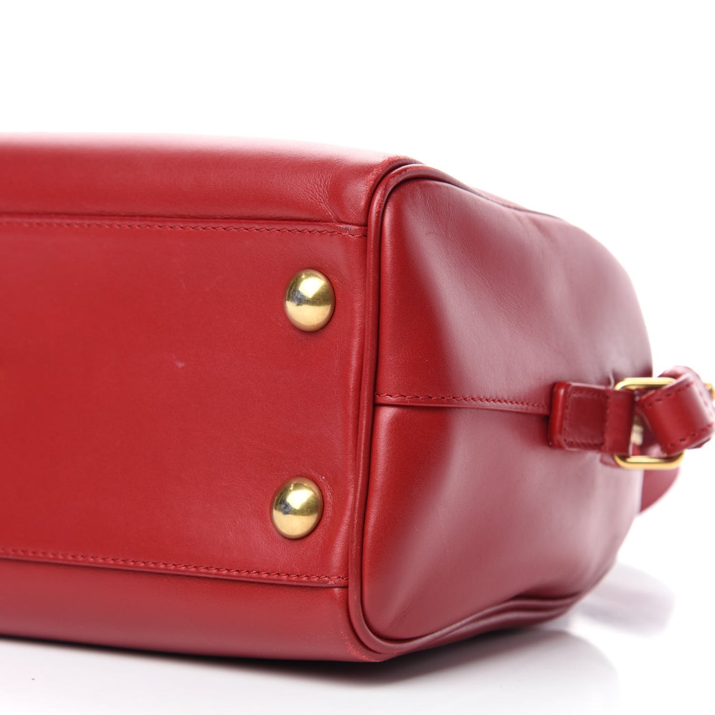Calfskin Classic Baby Duffle Red