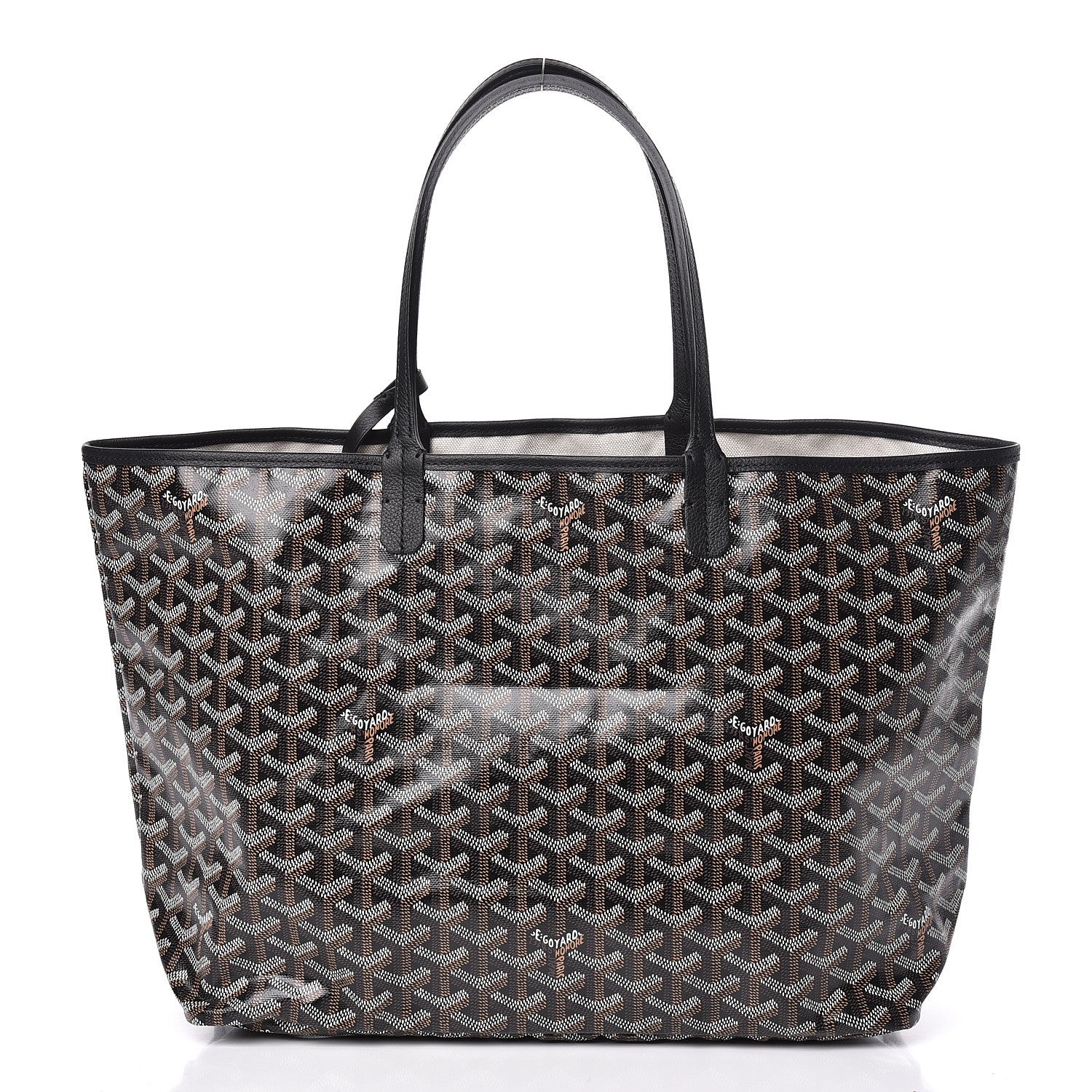 Goyard Goyardine Saint Louis PM Black 3 of 12