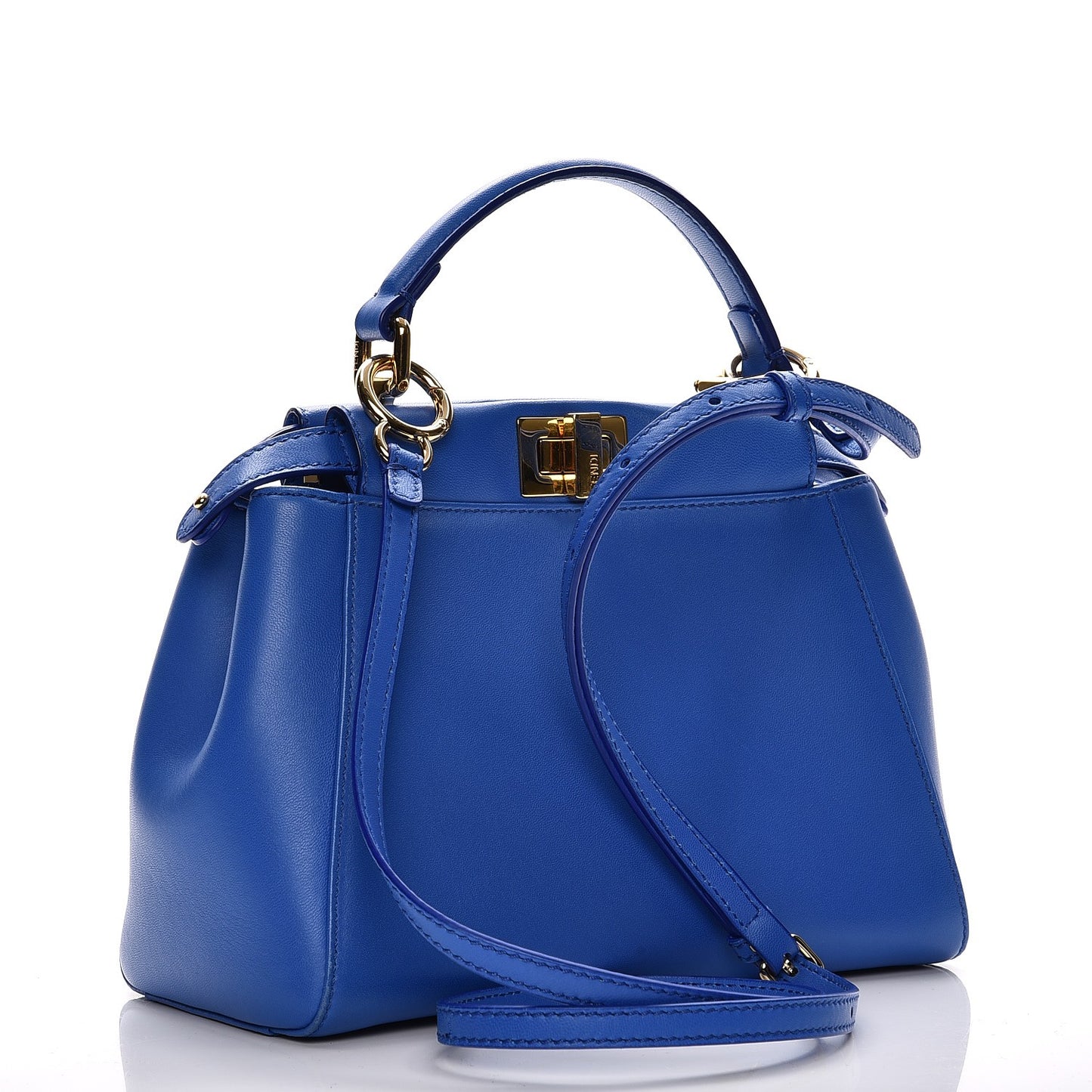Nappa Mini Peekaboo Iconic Satchel Bleuette