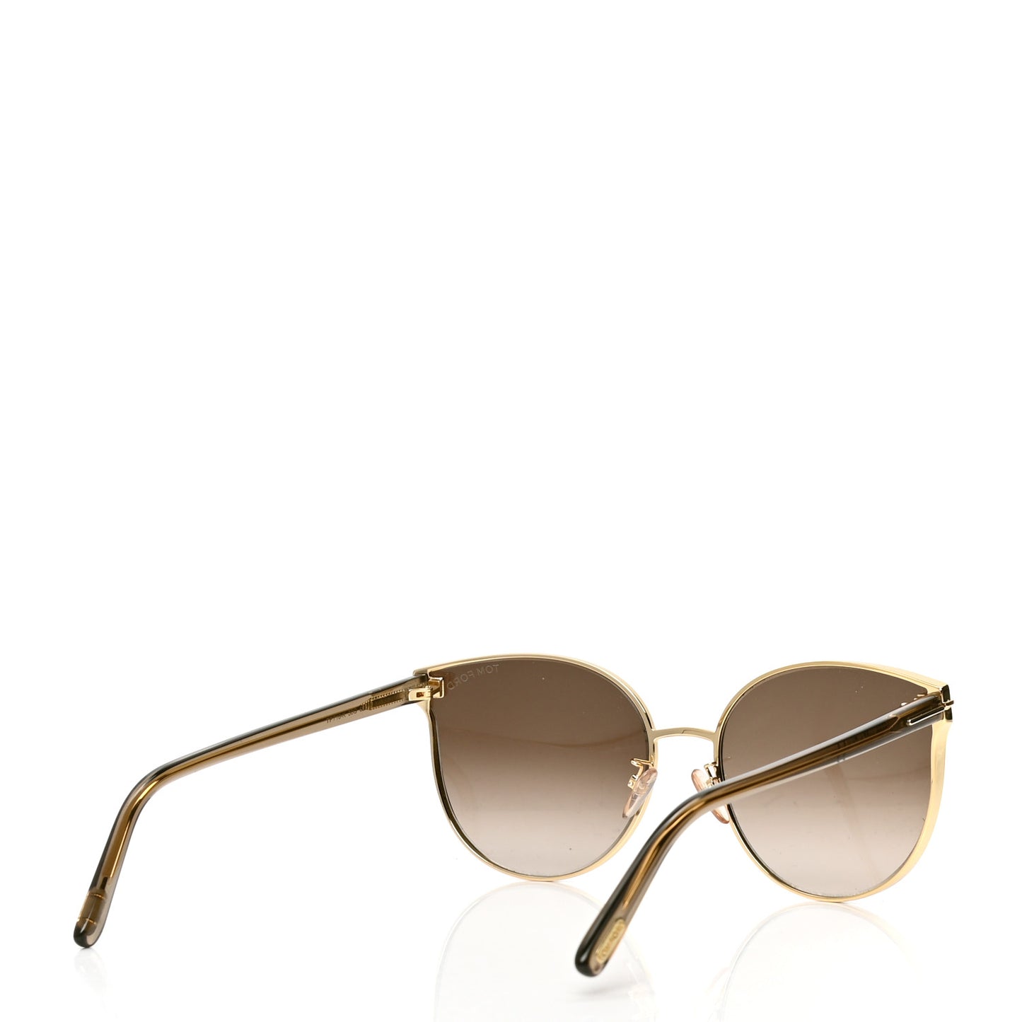 Cat Eye Sunglasses TF718 K Gold