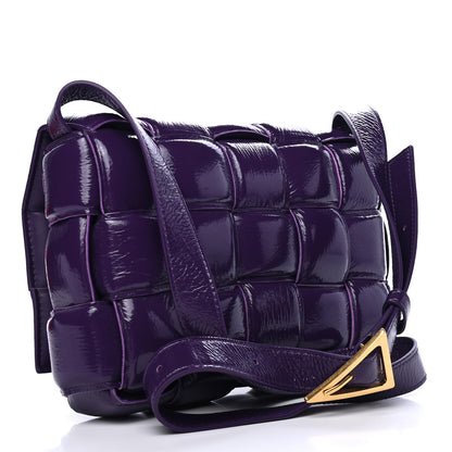 Bottega Veneta Textured Deerskin Maxi Intrecciato Padded Cassette Crossbody Bag Raisin 2 of 4