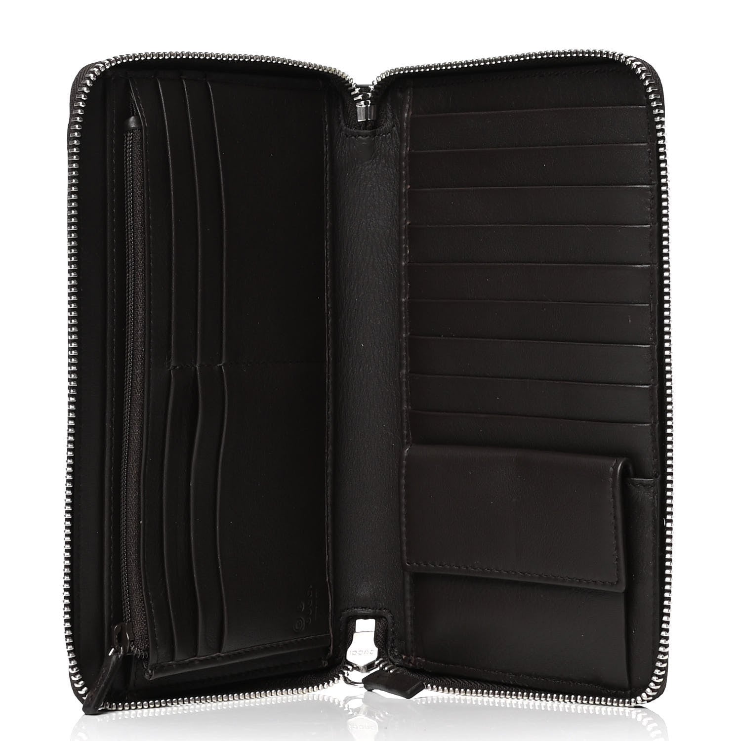 Gucci Microguccissima Large Zip Around Organizer Wallet Testa di Moro 4 of 4
