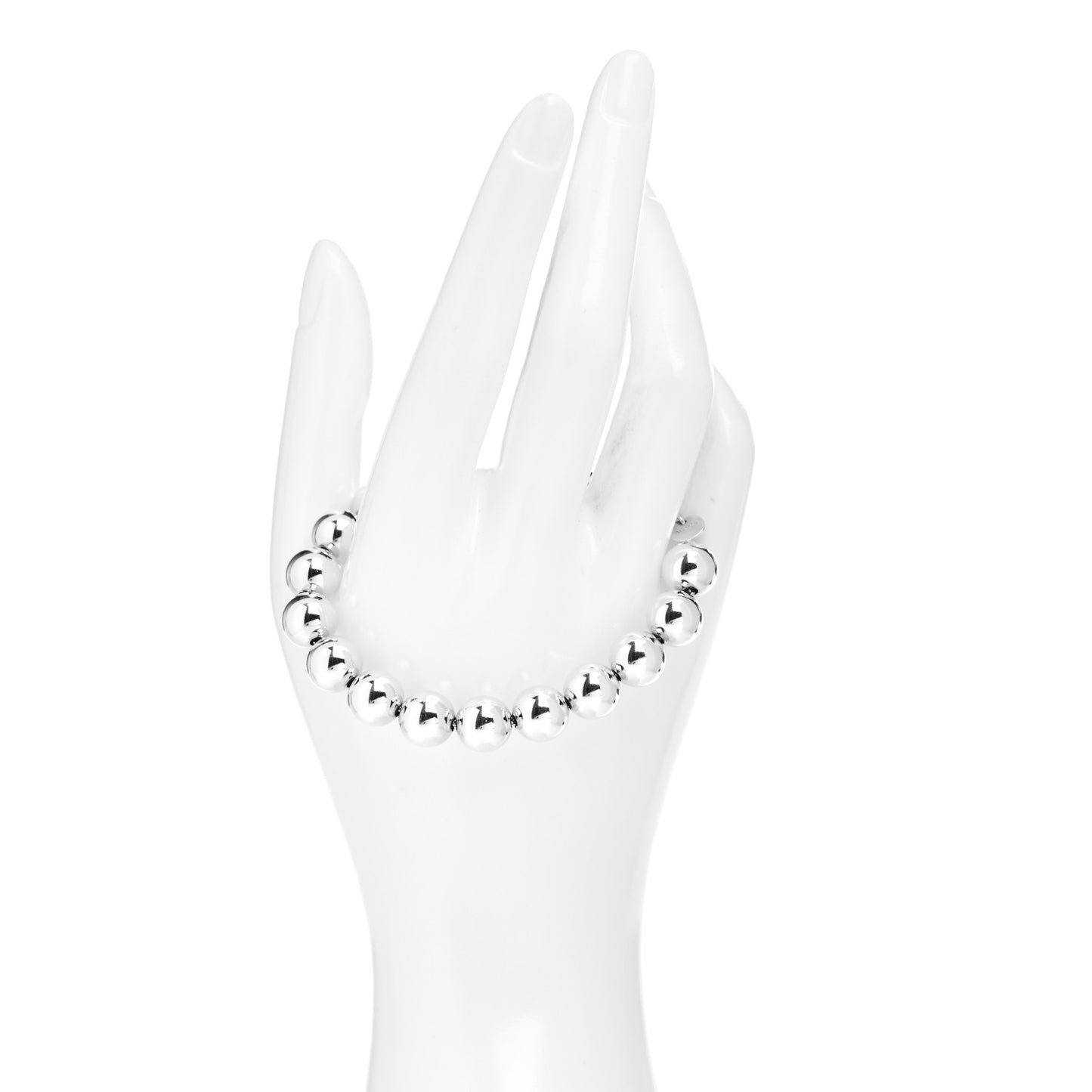 Sterling Silver 10mm HardWear Ball Bracelet