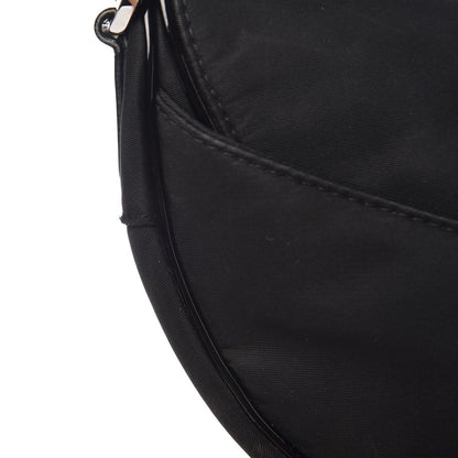 Christian Dior Nylon Saddle Bag Black 10 of 12