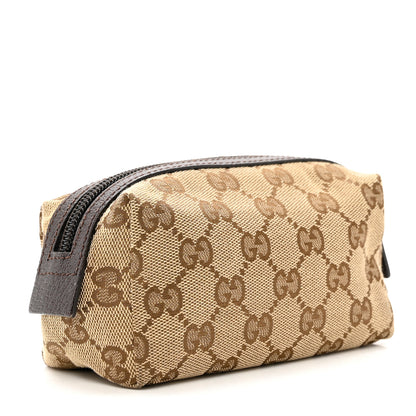 Gucci Monogram Small Cosmetic Case Dark Brown 3 of 7
