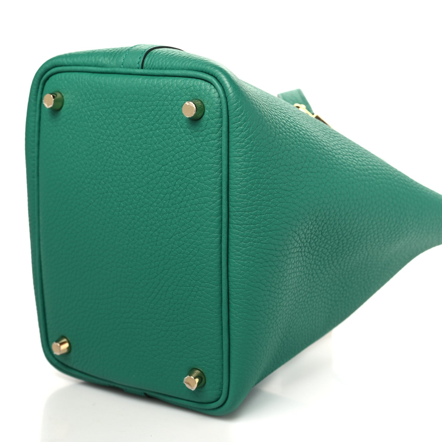 Hermes Taurillon Clemence Picotin Lock 18 PM Vert Jade Vert Jade 10 of 11