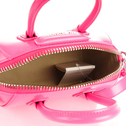 Givenchy Shiny Lord Calfskin Mini Antigona Shocking Pink 5 of 7