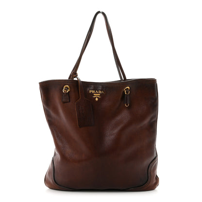 Prada Cervo Antik Shopping Tote Bruciato 1 of 11