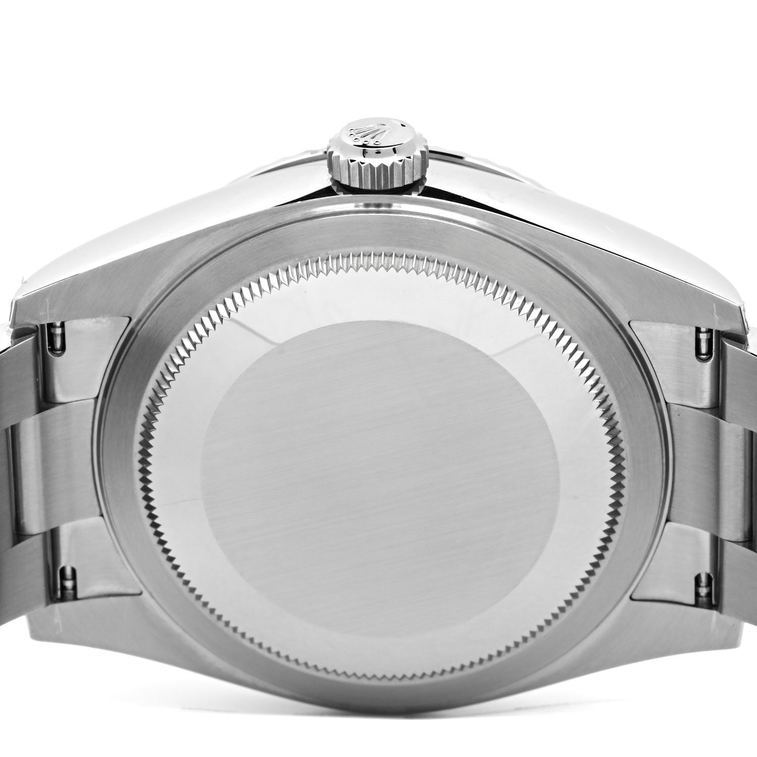 Rolex Stainless Steel 18K White Gold 42mm Oyster Perpetual Sky-Dweller Watch Bright Blue 326934 4 of 5