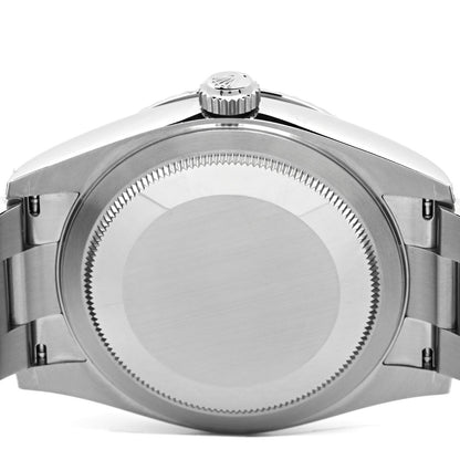 Rolex Stainless Steel 18K White Gold 42mm Oyster Perpetual Sky-Dweller Watch Bright Blue 326934 4 of 5