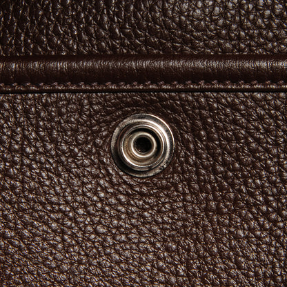 Hermes Taurillon Clemence Evelyne III PM Chocolate 9 of 14